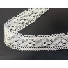 Dentelle Du Puy En 35 mm blanc Au Mètre A Coudre  Pour Customisations.