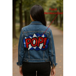 Patch thermocollant sequins...