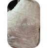 Tissu Gaz de Soie Froissée Écru – Haute Couture – 150 cm