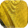 Dentelle stretch jaune fantaisie – au mètre