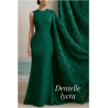 Dentelle stretch vert fantaisie – au mètre