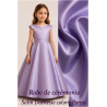 Satin Duchesse Parme – Tissu haut de gamme au mètre – :  L'Éclat Raffiné pour des Créations Couture d'Exception.