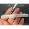 Thermocollant droit Fil Ruban Au Mètre en 12 mm blanc pour tissus