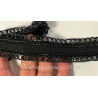 Galon ruban Style Chanel Noir - Ruban  et Chaîne noir Haute Couture