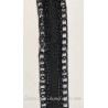 Galon ruban Style Chanel Noir - Ruban  et Chaîne noir Haute Couture