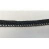Galon Style Chanel Noir - Ruban et Chaîne noir Haute Couture