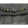 Tissu Mohair et Laine – Couleur Gris chiné : Élégance et Confort pour la Haute Couture