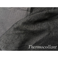 Thermocollant Noir 90 cm - Entoilage Thermocollant Premium pour Couture