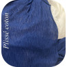 "Tissu Plissé Coton Marine– Léger & Fluide – Idéal Couture & Mode"