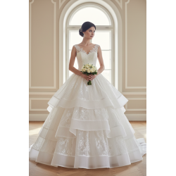 Crin Grande Largeur 150 cm Ivoire au Mètre - Robe de Mariée et Haute Couture