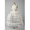Crin Grande Largeur 150 cm Ivoire au Mètre - Robe de Mariée et Haute Couture