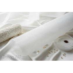 Crin Grande Largeur 150 cm Ivoire au Mètre - Robe de Mariée et Haute Couture