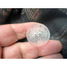 Bouton Transparent Couture En Taille 25 mm, Pour Vetements Et Loisirs Créatifs.