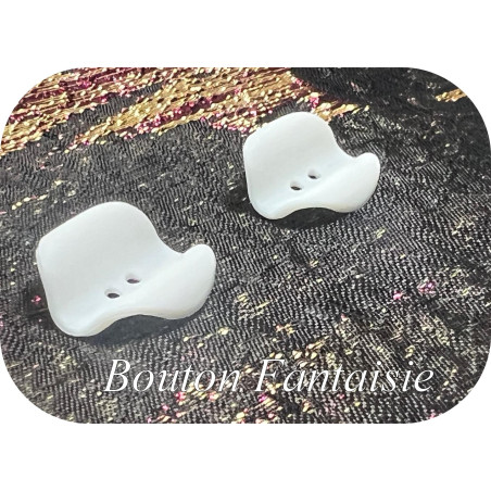 Bouton Couture Fantaisie en 22 mm pour robes et customisatiuons