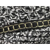 Galon Style " Chanel" Noir Doré A Coudre