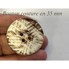 Bouton couture 35 mm multicolore à effet marbré, idéal pour la confection, la customisation et les créations élégantes