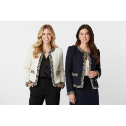 Galon Au Mètre Noir Et Blanc  Style " Chanel"  A Coudre