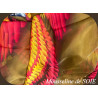 Tissu Mousseline De Soie Imprimé En Motif  Au Mètre Couture