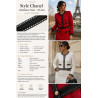 Galon Style Chanel Chaînette Noir 35 mm – Galon Haute Couture