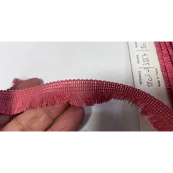 Frange Charleston Au Mètre vieux rose En 20 mm - Galon A Frange
