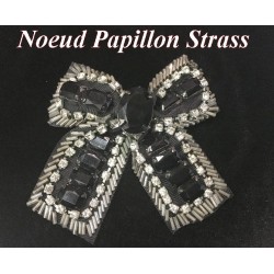 Patchs Décoratifs En Forme De Nœud Avec Strass - Lot De 2 Pour Chaussures, Vêtements, Chapeaux - Brillant Et élégant