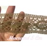 Galon Dentelle Macramé En 5 cm Beige A Coudre.
