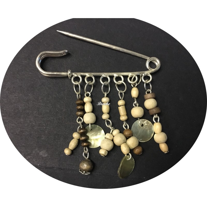 Grande Broche Strass Argentée Avec épingle à Nourrice - 7 Cm, Neuve Avec étiquettes