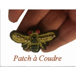 Patch  A Coudre En Forme De Papillon pour Décorations Et Customisatiions.